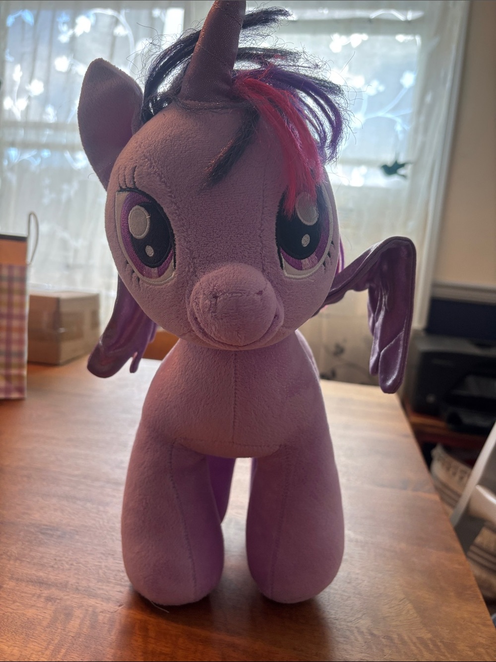 Build-A-Bear Purple Pink Unicorn Pegasus Plush